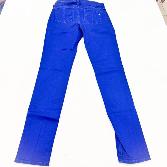 Rag & Bone Intermix Jegging Blue Denim Jeans Lapis Tuxedo Size 27 - Picture 3 of 8